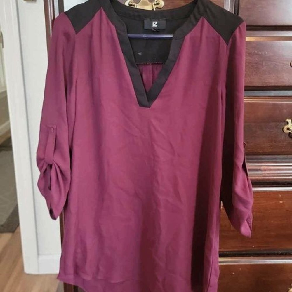 Large Burgundy Top